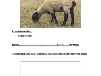 BTEC Animal Care Component 3: Animal Health and Welfare - Endoparasites