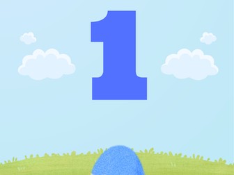 Easter number cards (1-10)