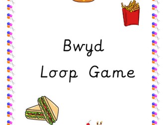 Welsh Bwyd (food) loop game