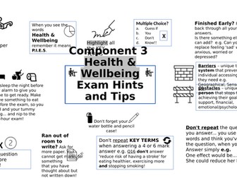 BTEC Tech Award Health Exam Tips