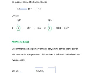 PREPARATION OF AMINES BY REDUCTION OF NITRO BENZENE