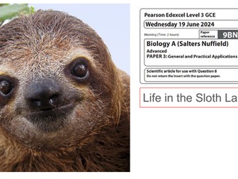 Scientific article 2024 (Edexcel A)