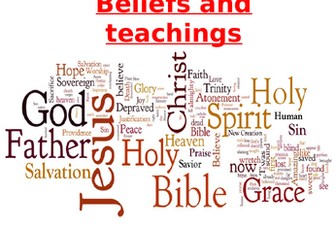 AQA A RS Christianity Beliefs and Teachings Revision Booklet