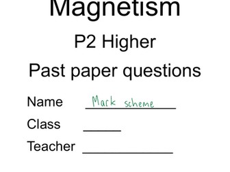 CCEA DAS: Physics P2 Magnetism Questions and solutions