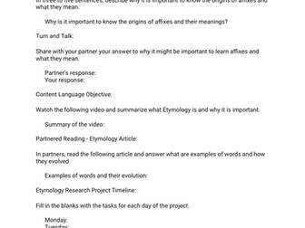 Entymology Research Project - Complete