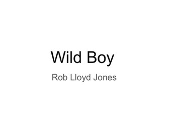 Wild Boy Rob Lloyd Jones chapter summaries