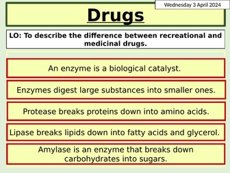 KS3 Biology: Drugs