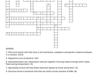 Biology Paper 1 Foundation Puzzle Bundle and Answers
