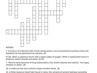 Chemistry Paper 2 Foundation Puzzle Bundle and Answers