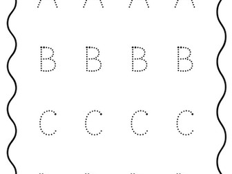Handwriting Practice Booklet: Letters, Numbers, Shapes