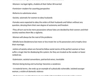 Planned exam questions