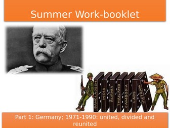 Germany United, Divided and Reunited Early Workbook