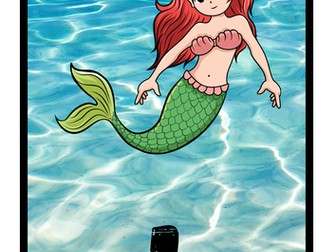 Numbers 1-10 - Mermaids