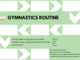 Gymnastics - Routine Planner