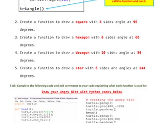 Creating and using functions in Python