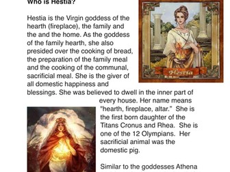 Greek Mythology and Legends: Hestia