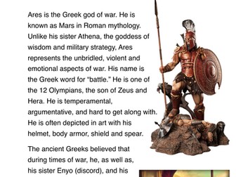 Greek Mythology and Legends: Ares