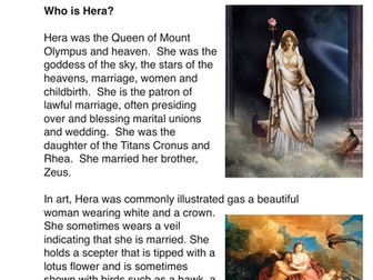 Greek Mythology and Legends: Hera