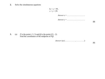 Maths GCE O level topic-wise  Exam questions & answers [bundle pack]