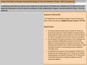 Eduqas History - Lincoln Castle