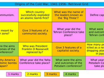 Cold War Retrieval Grids