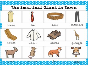 The Smartest Giant in Town word map