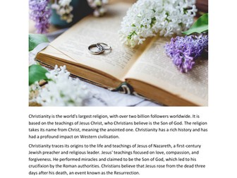 Religious Studies – Christianity – Reading Comprehension