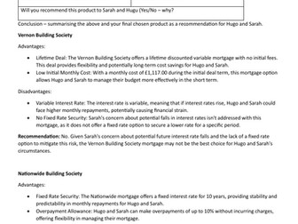 Unit 2 Sarah and Hugo - LIBF - Case Study questions with Answers