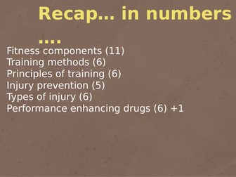 GCSE PE 9-1 Edexcel Skeletal System lessons