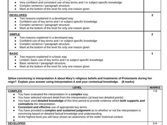 History Exam - Year 7 / KS3