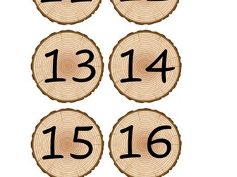 Numbers on log slices
