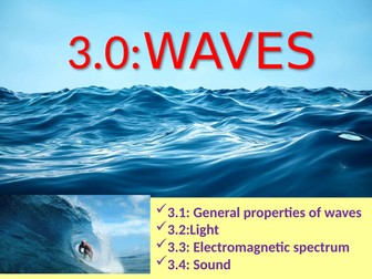 IGCSE General Wave Properties 2024