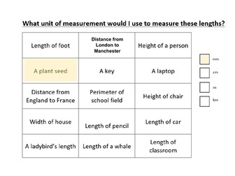 Measuring Length Worksheet
