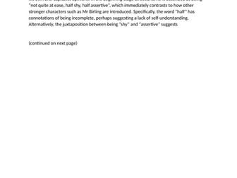 GCSE FULL MARKS, ERIC AIC ESSAY