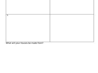 Three Little Pigs- Book and plan