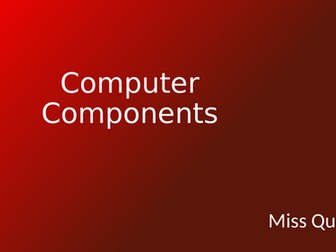 KS3 Computer Components