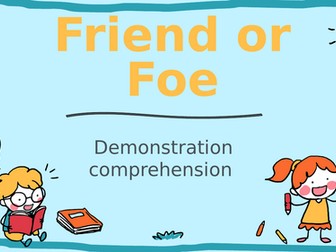 Friend or Foe Whole Class Guided Reading