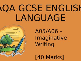 A05/A06 - Imaginative Writing Revision