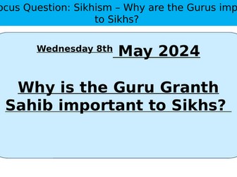 Sikhism - Guru Granth Sahib