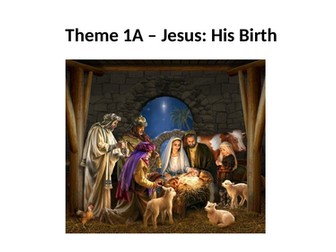 RS A Level Christianity EDUQAS Theme 1A: Jesus His Birth PPT