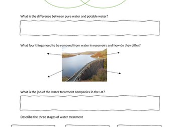 Treating water and making water potable