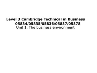 Unit 1 - Pre-Release Section B [Jun2024] - Help booklet [CTEC Cambridge Technicals Level 3 Business]