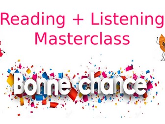Reading and listening skills at GCSE