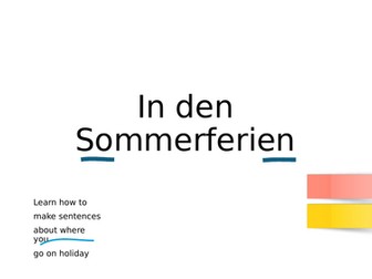 Echo express - in den Sommerferien