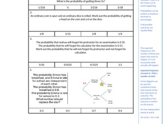 Probability (Foundation)