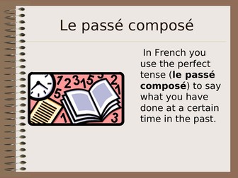 Le passé composé