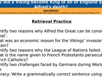 AQA GCSE History Migration - Vikings/Aethelred the Unready