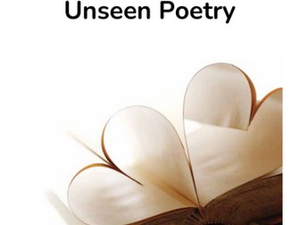 AQA A-Level Literature Unseen Poetry Booklet