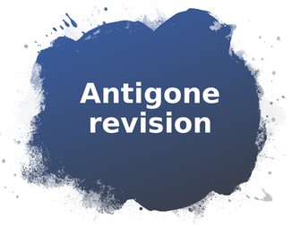 Antigone A-Level theme revision