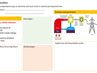 Renewable energy revision lesson